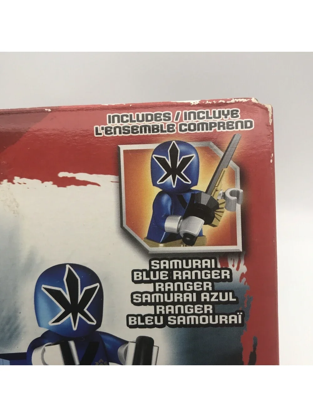 MEGA BLOKS Saban’s Power Rangers Samurai 115 Pcs Dragonzord 5773 Blue Ranger